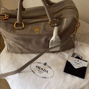 PRADA New bag  15 inch long 8 inch high beautiful